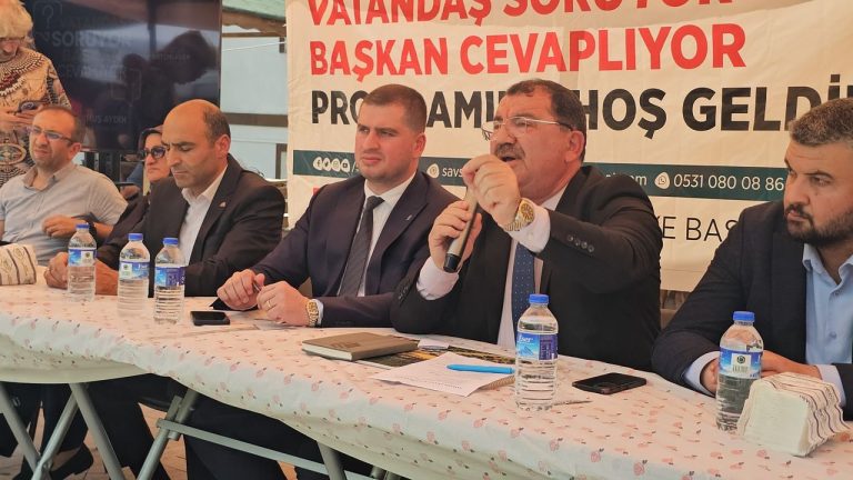 Şavşatlılar Sordu, Başkan Aydın Tek Tek Yanıtladı